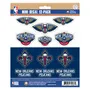 Fan Mats New Orleans Pelicans 12 Count Mini Decal Sticker Pack