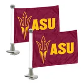 Fan Mats Arizona State Sun Devils Ambassador Car Flags - 2 Pack