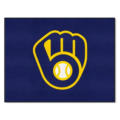 Fan Mats Milwaukee Brewers All-Star Rug - 34 In. X 42.5 In.