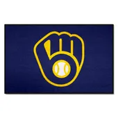 Fan Mats Milwaukee Brewers Starter Accent Rug - 19In. X 30In.