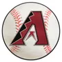 Fan Mats Arizona Diamondbacks Baseball Rug - 27In. Diameter