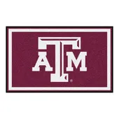 Fan Mats Texas A&M Aggies 4Ft. X 6Ft. Plush Area Rug