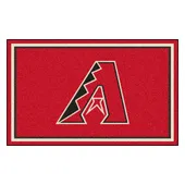 Fan Mats Arizona Diamondbacks 4Ft. X 6Ft. Plush Area Rug