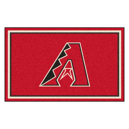 Fan Mats Arizona Diamondbacks 4Ft. X 6Ft. Plush Area Rug