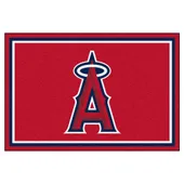 Fan Mats Los Angeles Angels 5Ft. X 8 Ft. Plush Area Rug