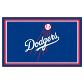 Fan Mats Los Angeles Dodgers 4Ft. X 6Ft. Plush Area Rug