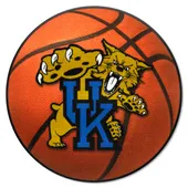 Fan Mats Kentucky Wildcats Basketball Rug - 27In. Diameter