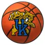 Fan Mats Kentucky Wildcats Basketball Rug - 27In. Diameter