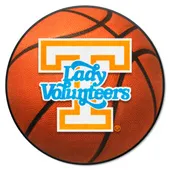 Fan Mats Tennessee Volunteers Basketball Rug - 27In. Diameter