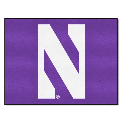 Fan Mats Northwestern Wildcats All-Star Rug - 34 In. X 42.5 In.