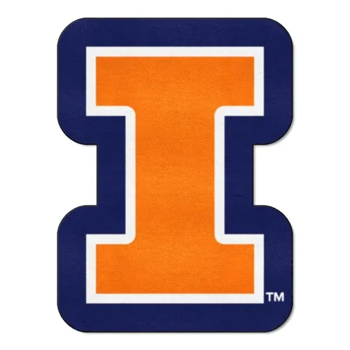 Fan Mats Illinois Illini Mascot Rug