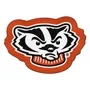 Fan Mats Wisconsin Badgers Mascot Rug