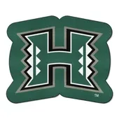 Fan Mats Hawaii Rainbows Mascot Rug