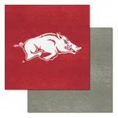 Fan Mats Arkansas Razorbacks Team Carpet Tiles - 45 Sq Ft.