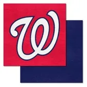 Fan Mats Washington Nationals Team Carpet Tiles - 45 Sq Ft.