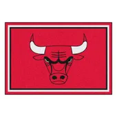 Fan Mats Chicago Bulls 5Ft. X 8 Ft. Plush Area Rug