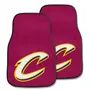 Fan Mats Cleveland Cavaliers Carpet Car Mat Set - 2 Pieces