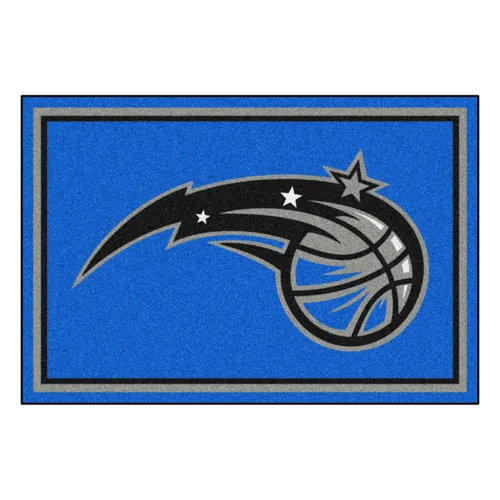 Fan Mats Orlando Magic 5Ft. X 8 Ft. Plush Area Rug