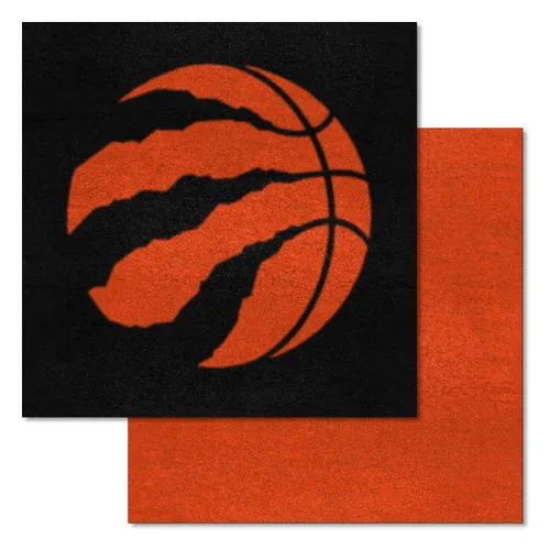 Fan Mats Toronto Raptors Team Carpet Tiles - 45 Sq Ft.