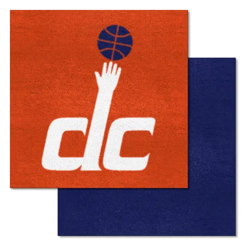 Fan Mats Washington Wizards Team Carpet Tiles - 45 Sq Ft.