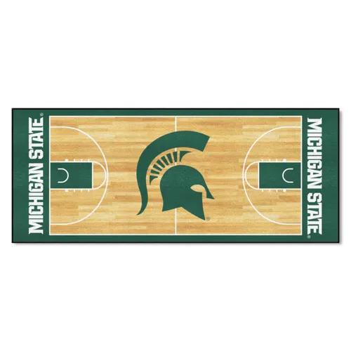 Fan Mats Michigan State Spartans Court Runner Rug - 30In. X 72In.