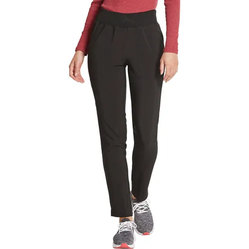 Dickies Women Mid Rise Tapered Leg Pull-On Pant DK090. Embroidery is available on this item.