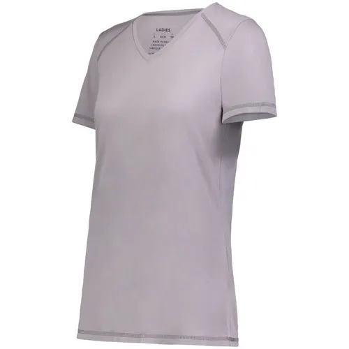 Augusta Ladies Super Soft-Spun Poly Tee 6844. Printing is available for this item.