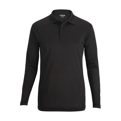 Edwards Mini Pique Snag Proof Long Sleeve Polo 1527. Printing is available for this item.