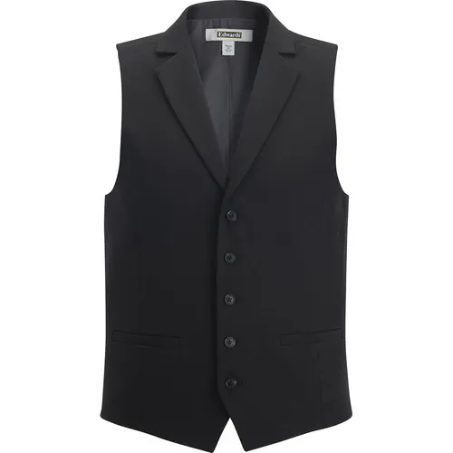 Edwards Mens Dress Lapel Vest 4496