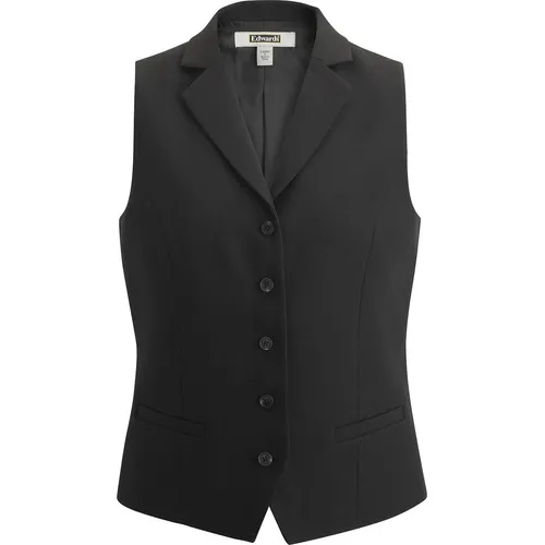 Edwards Ladies Dress Lapel Vest 7496