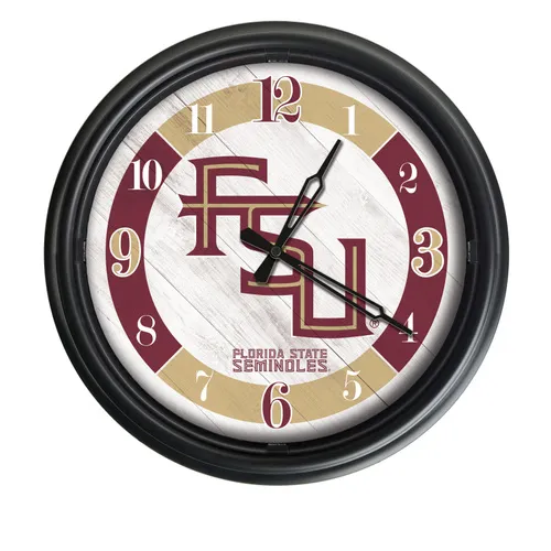 Holland Florida State (Script) 14" Indoor/Outdoor LED Wall Clock. Free shipping.  Some exclusions apply.
