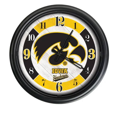Holland University of Iowa 14" Indoor/Outdoor LED Wall Clock. Free shipping.  Some exclusions apply.