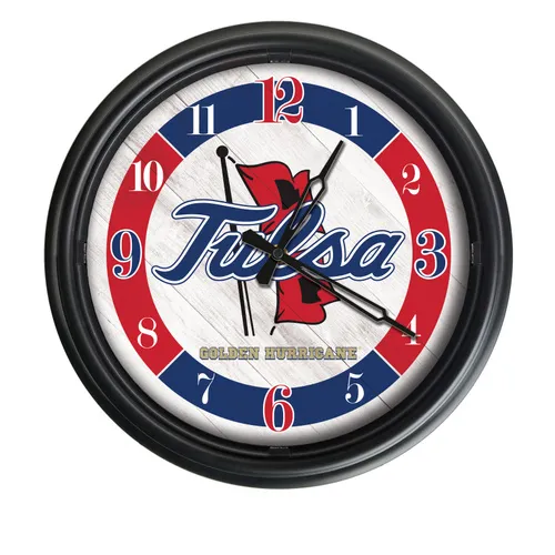 Holland University of Tulsa 14" Indoor/Outdoor LED Wall Clock. Free shipping.  Some exclusions apply.
