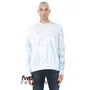 WHITE-SKY BLUE TIE DYE