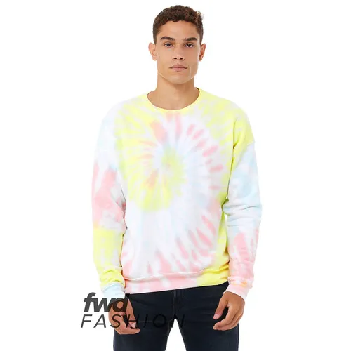 Bella+Canvas Unisex Tie Dye Pullover 3945RD