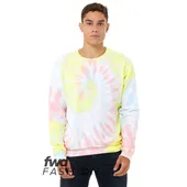 Bella+Canvas Unisex Tie Dye Pullover 3945RD