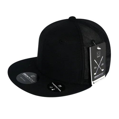 Decky Screen Fabric Snapbacks 8103. Embroidery is available on this item.