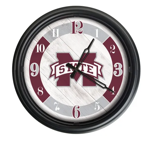 Holland Mississippi State University 14" Indoor/Outdoor LED Wall Clock. Free shipping.  Some exclusions apply.