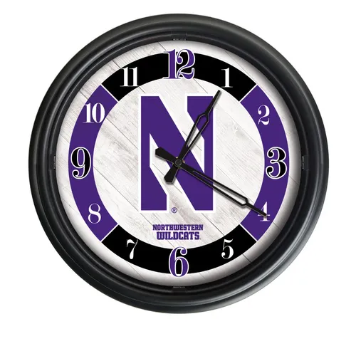 Holland Northwestern University 14" Indoor/Outdoor LED Wall Clock. Free shipping.  Some exclusions apply.