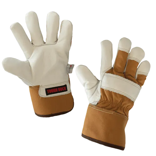 Tough Duck Premium Cowgrain Palm Lined Fitter Glove GI860X