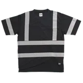 Tough Duck S/S Safety T-Shirt W/ Segmented Stripes ST121