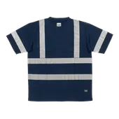 Tough Duck S/S Safety T-Shirt W/ Segmented Stripes ST121