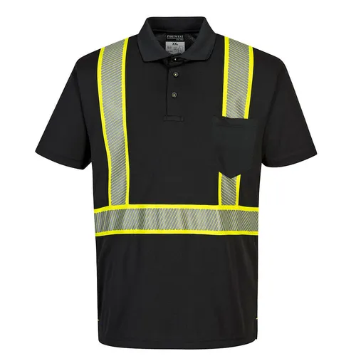 Portwest Iona Plus Polo Shirt S/S F140. Decorated in seven days or less.