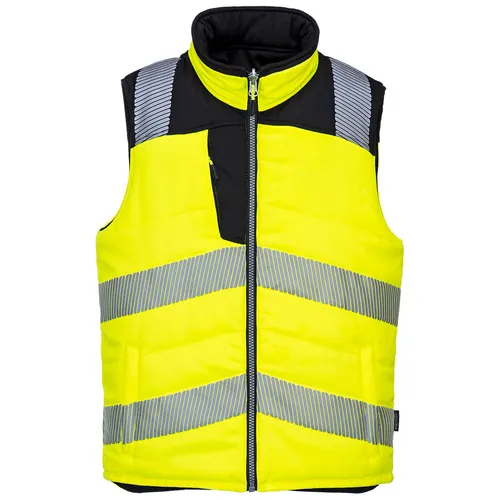 Portwest Pw3 Hi-Vis Bodywarmer Vest PW374. Decorated in seven days or less.