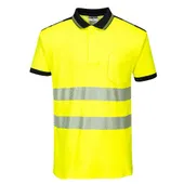 Portwest Pw3 Hi-Vis Polo Shirt S/S T180