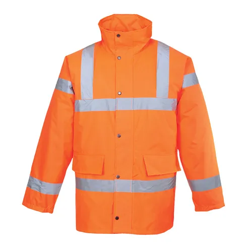 Portwest Hi-Vis Traffic Jacket URT30. Decorated in seven days or less.