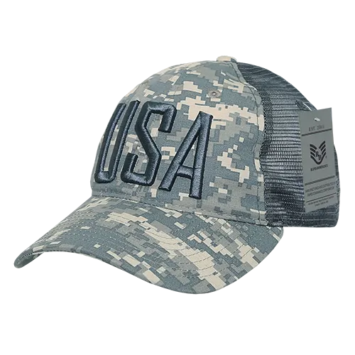 Rapid Dominance Ripstop Trucker Cap A13