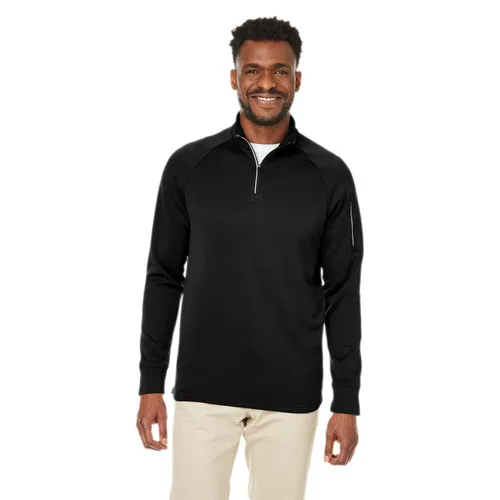 Core 365 Unisex Fusion Chromasoft Fleece Quarter-Zip CE801. Decorated in seven days or less.