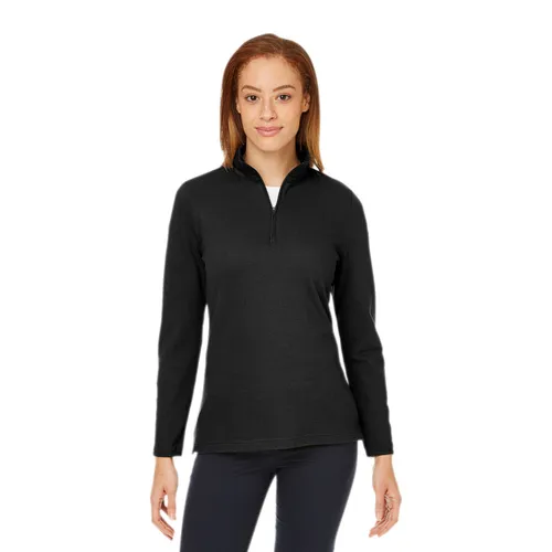 Devon & Jones Ladies' New Classics Performance Quarter-Zip DG400W. Decorated in seven days or less.