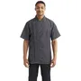 Artisan Collection By Reprime Unisex Zip-Close Short Sleeve Chef's Coat RP906